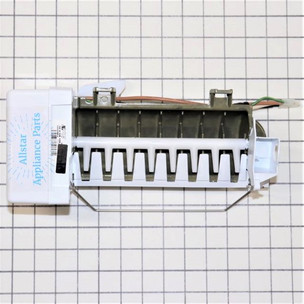 W11517113 Refrigerator Ice Maker Assembly and 5 Pin Wire Harness ...
