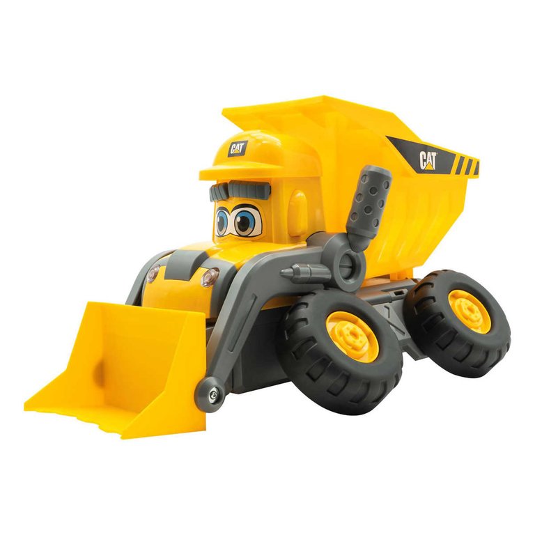 Cat Junior Crew Tipper, 14” Motorized Preschool Construction