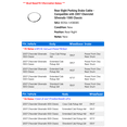 thumbnail image 2 of Rear Right Parking Brake Cable - Compatible with 2007 Chevy Silverado 1500 Classic, 2 of 2
