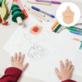 thumbnail image 3 of 10Pcs Decorative DIY Craft Nature Wooden Craft Art Projects for Kids Painting, 3 of 8