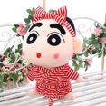thumbnail image 3 of Muñeco de peluche de otoño con dibujos animados, bonito crayón, Shin-chan, creativo, para vestir, muñeco de trapo, 3 of 5