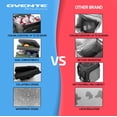 thumbnail image 4 of OVENTE Collapsible Soft Cooler Bag, Insulated Lunch Bag with Double-Deck Leakproof Compartments, Waterproof Exterior, Portable for Work, Travel, Beach, Camping and Road Trips, Black CCBI024B, 4 of 8