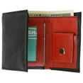 thumbnail image 6 of Premium Leather Children's Trifold Wallet Kids Wallet Multiple Colors P 825 CF, 6 of 38