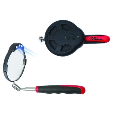 

Lighted Inspection Mirrors 3 3/8 In Dia. 6 3/4 In-30 1/4 In L | Bundle of 2 Each