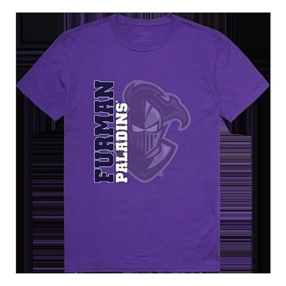 W Republic Products 515-220-328-03 Furman University Ghost College Tee, Purple - Large