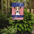 thumbnail image 2 of Caroline's Treasures BB2191GF God Bless American Flag with Jack Russell Terrier Flag Garden Size , Small, multicolor, 2 of 4