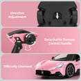 thumbnail image 4 of MIEBELY Maserati Remote Control Car, Openable Door 1:12 Scale Rc Toy Car 7.4V 900mAh Licensed 12Km/h Fast Rc Cars with Led Light 2.4Ghz Model Car for Adults Boys Girls Birthday Ideas Gift (Pink), 4 of 8