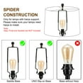 thumbnail image 4 of 2Set Drum Lamp Shades for Table Lamps, 13"x13"x10" Linen Lampshade Easy Assembly Lamp Shade for Table Lamps Floor Lamps Bedside, Gray Brown, 4 of 7