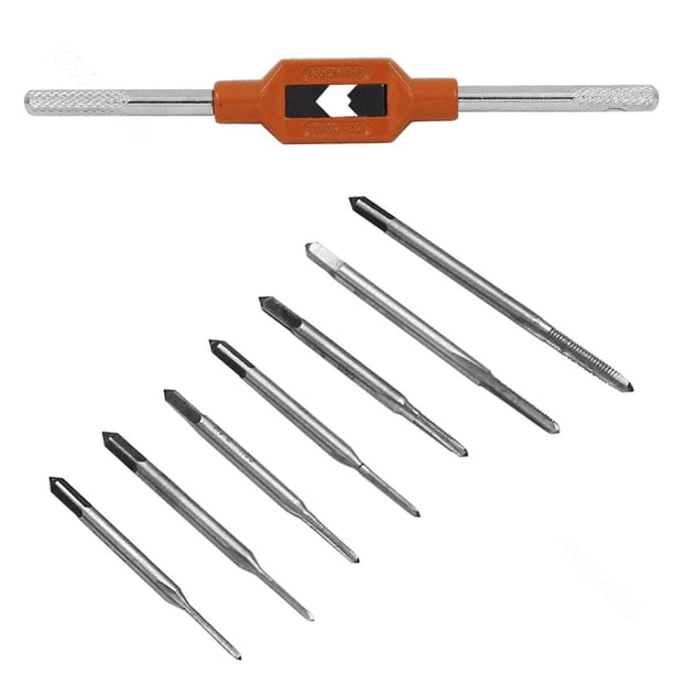 Aleación De Acero M1.1-M2.5 Tornillo Bricolaje Juego De Taladro De Aleación De Acero En Miniatura Conector Métrico De Ros Macarena Llave Métrica