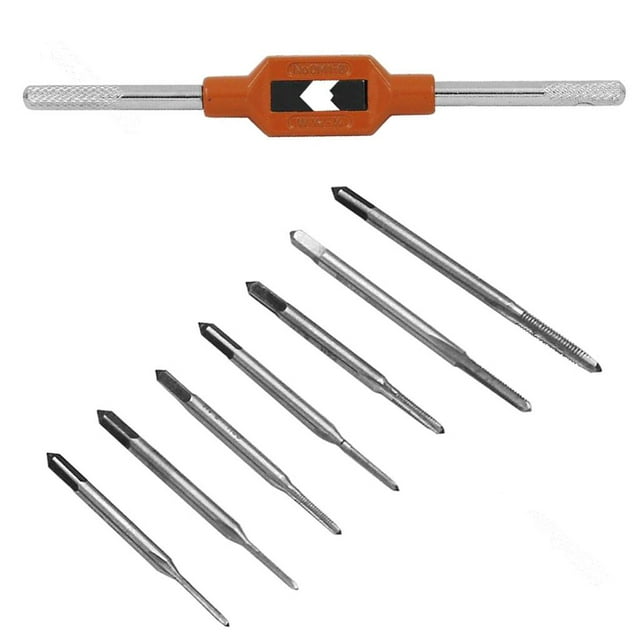 Aleación De Acero M1.1-M2.5 Tornillo Bricolaje Juego De Taladro De Aleación De Acero En Miniatura Conector Métrico De Ros Macarena Llave Métrica