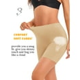 thumbnail image 4 of Shapewear Shorts for Women Tummy Control Boyshorts Body Shaper Shorts Thigh Slimmers, 4 of 8