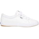 thumbnail image 2 of Sneaker Keds Center Lace Up de piel blanca para mujer, 2 of 6