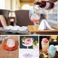 thumbnail image 2 of Bandeja para cubitos de hielo con tapa, moldes de silicona para cubitos de hielo redondos, cuadrados, con forma de diamante y rosa, grandes, para whisky, bourbon y cócteles, fácil, 2 of 5