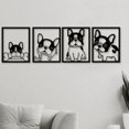thumbnail image 2 of Cuadro Decorativo de Metal con Diseño cachorro Bull Dog Frances Extra grande, 2 of 4