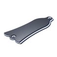 thumbnail image 5 of 2 Holes Bell-shaped PVC Truss Rod Cover Plate Scroll Plate for Gibson LP SG Flying V ES Guitar Black, 5 of 5