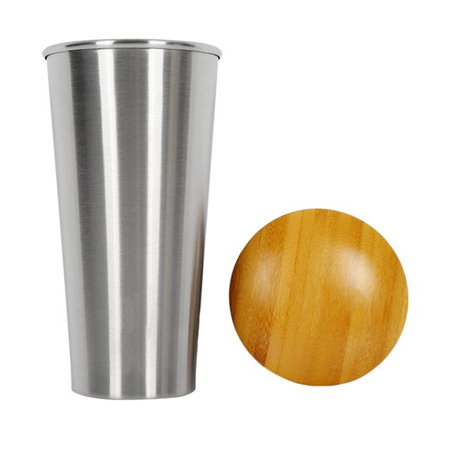 Taza De Camping de material acero Inoxidable De 380 Ml Taza De Agua Potable Para
