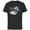 Black, variant on Avatar: The Way of Water Jake Sully Riding Skimwing Painted - Short Sleeve Cotton T-Shirt for Adults - Customized-Charcoal