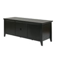 thumbnail image 3 of Tv Stand-Color:Black,Material:Solid Wood,Number of Items:EA,Size:60W x 20D x 24H,Style:Contemporary, 3 of 6