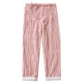 thumbnail image 4 of Elvqul Pajamas Pants for Women,Womens Pajamas,Pants Only Winter Soft Flannel Comfortable Holiday,Pink,Size M, 4 of 9