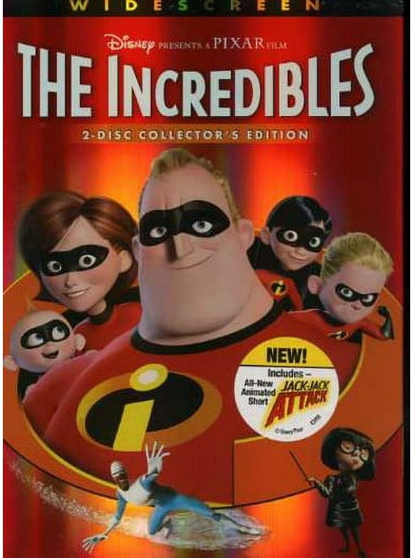 The Incredibles (DVD), Walt Disney Video, Kids & Family