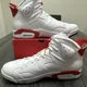 thumbnail image 2 of Ni - ke Retro Air Jordan 6 Men's US 13 White Red Oreo 90s Ni - ke Classic NIB VI Authentic, 2 of 5