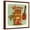 Brown Frame, variant on Art.com Vintage Hawaiian Postcard Art Print by elfivetrov, 16" x 16"