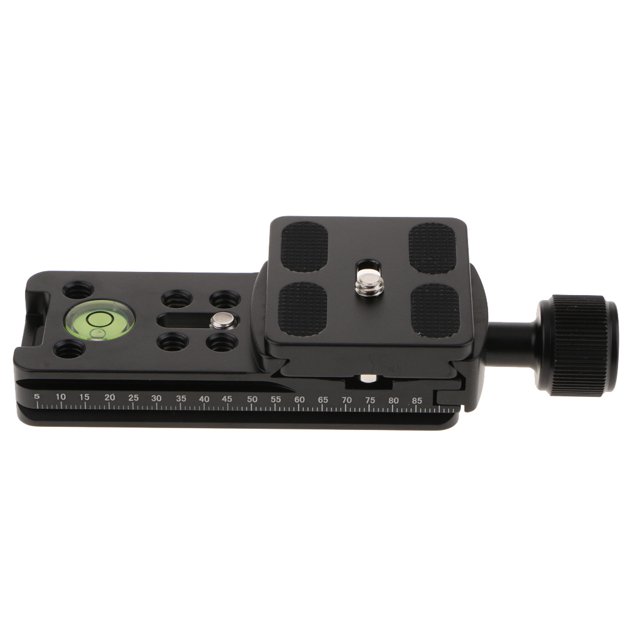 Abrazadera de Liberación Rápida de Deslizamiento Nodal de Riel Deslizante de 100 Mm Compatible con PU-40 / PU-50 SM SunniMix Abrazadera de liberación rápida deslizante de riel