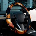 thumbnail image 6 of Corgi 14.5 Inch Printing PVC Leather Auto Accessories Steering Wheel Covers Car Wheel Covers Car Wheel Cover, 6 of 6