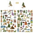 thumbnail image 2 of 4Packs Clear Stickers for Scrapbooking Journaling Vintage Junk Journal Supplies Transparent Sulfuric Acid Paper Self Adhesive Planner Crafts Decals Kit Christmas Steampunk Floral Plants Decoration, 2 of 22
