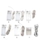 thumbnail image 4 of lámpara de cadena adornos de ilustraciones decoraciones del festival luces led iluminación decorativa impermeable blanco puro / 3 metros Kits de decoración para fiestas Blanco Puro/4 Metros Advancent HA061917-04, 4 of 6