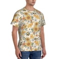 thumbnail image 5 of Rocae Hippie Bee Honeycomb for Men's Moisture-Wicking Crew Tee - T-Shirt for Sports, Outdoor Activities, and Casual Wear3X-Large, 5 of 9