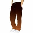 thumbnail image 2 of ATOGUTA Boy's Sweatpants With Pockets Kids Clothes Active Soft Fleece Joggers for Boys Size 4T-15, Brown, 2 of 6