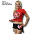 thumbnail image 6 of Harley Quinn Women's Mesh Shorts-Medium, 6 of 7