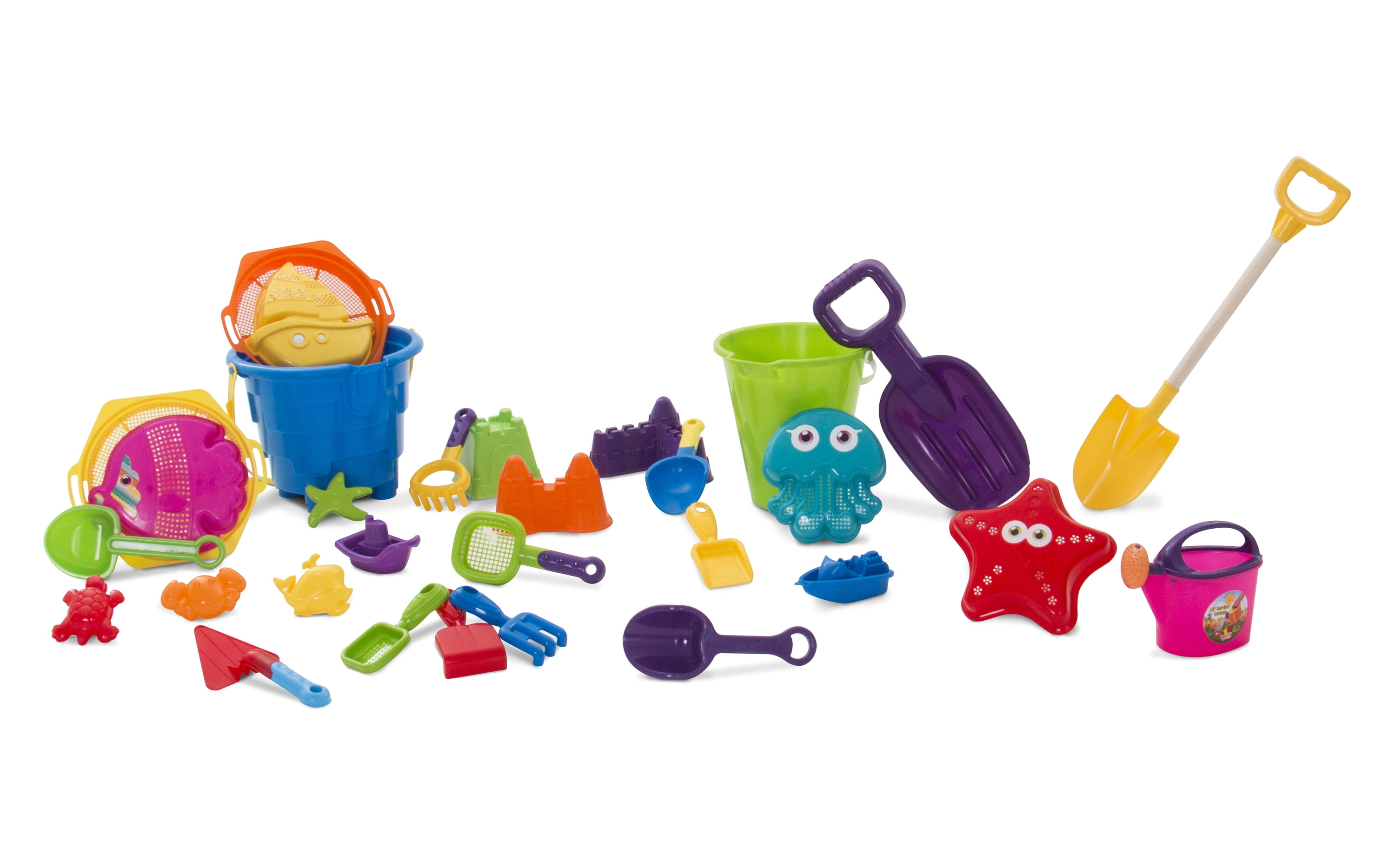 Amloid Super Beach Sand Toy Playset 30 Pieces