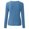 thumbnail image 5 of Women Cardigan Women'S Knitted V Neck Patchwork Button Up Cardigan Top, 5 of 9