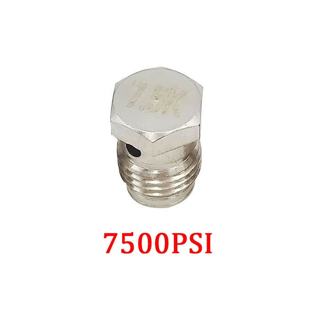 Pcp Hpa/Co2 Tank Regulator Valve Burst Disk 1.8K , 3K , 5K , 6K, 7.5K