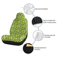 thumbnail image 3 of Goofa Kiwi Fruits Summer Printed Car Seat Covers, Automotive Seat Covers for Cars Trucks and SUVs, Quick Setup Universal Fit Elastic Seat Covers-1, 3 of 6