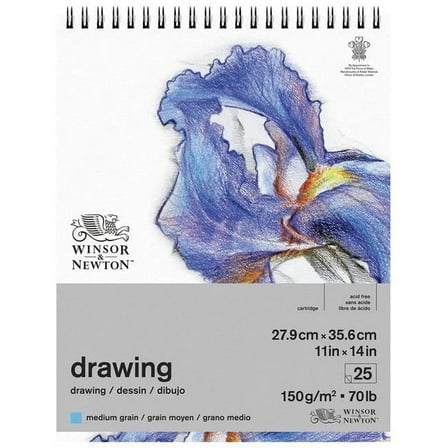 Winsor & Newton Drawing Pad - 11" x 14", Medium