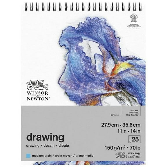 Winsor & Newton Drawing Pad - 11" x 14", Medium