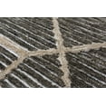 thumbnail image 2 of Vista Brown 5'X7'6" Tufted Recycled Polyester Rug, 2 of 2