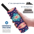 thumbnail image 2 of YFYANG Adult Microfiber Portable Travel Towel, Ikat Geometric Floral Quick Dry Towel with Hiking Buckle PVC Pouch, 16" x 31.5", 2 of 6