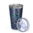 thumbnail image 2 of 16oz Tumblers Dog Bones Stainless Steel Vacuum Insulated Double Wall Travel Tumbler Cups Mug with Lid and Straw,Cleaning Brush for Coffee,Tea, 2 of 4