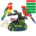thumbnail image 1 of Pájaro eléctrico controlado por voz, loro parlante, funciona con batería, regalo, 1 of 6