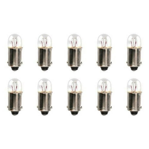 CEC Industries #3894 Bulbs, 12 V, 3 W, BA9s Base, T2-3/4 shape (Box of 10)