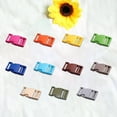 thumbnail image 3 of Ruanlalo 10Pcs Clips Buckles Simple Thicker Convenient Colorful Plastic Buckles for Lanyards Orange, 3 of 6