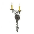 thumbnail image 6 of Meyda Tiffany 162403 Merano 2 Light 26" Tall Wall Sconce - Cajun Spice Textured, 6 of 7