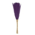 thumbnail image 3 of 30PCS Decoración de hierba de pampas falsa 24" Tallos de hierba artificial esponjosa Flores secas falsas moradas, 3 of 6
