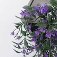 thumbnail image 3 of 2 Pcs Artificial Ivy Artificial Green Hanging Plants for Celebration, Wedding, Kitchen, Garden, Office Decoration Purple, 3 of 5