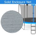 thumbnail image 3 of Filet de Sécurité de Remplacement pour Trampoline de 14 Pi pour 6 Poteaux Droits, Cadre Rond, Trampolines, Filet de Trampoline Respirant et Résistant aux Intempéries avec Sangles Ajustables, 3 of 7