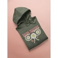 thumbnail image 3 of Think Positive Daisies Hoodie Women -Image by Shutterstock, Female XX-Large, 3 of 4
